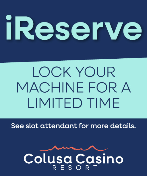 iReserve with Your Colusa Casino Rewards
